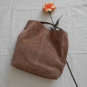 Banana Republic Italian Suede Hobo